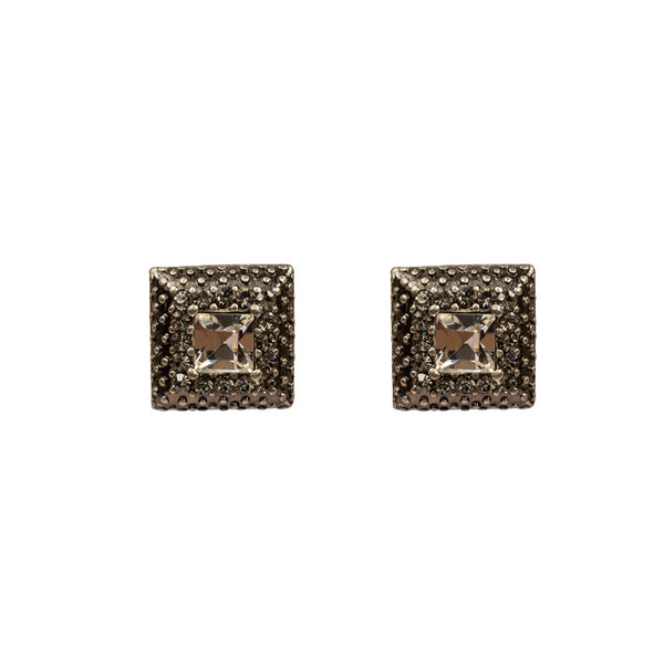 Pave Swarovski Crystal Earrings