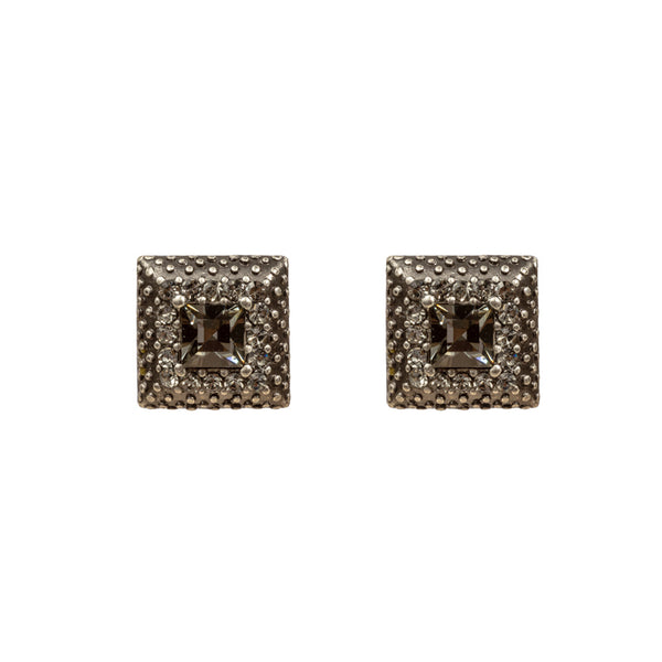 Pave Swarovski Crystal Earrings