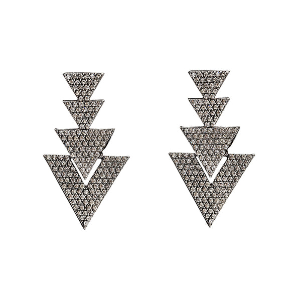 Diamanté Lightening Earrings