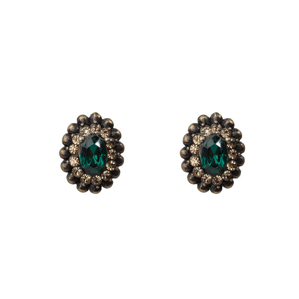 Vintage Emerald Earrings