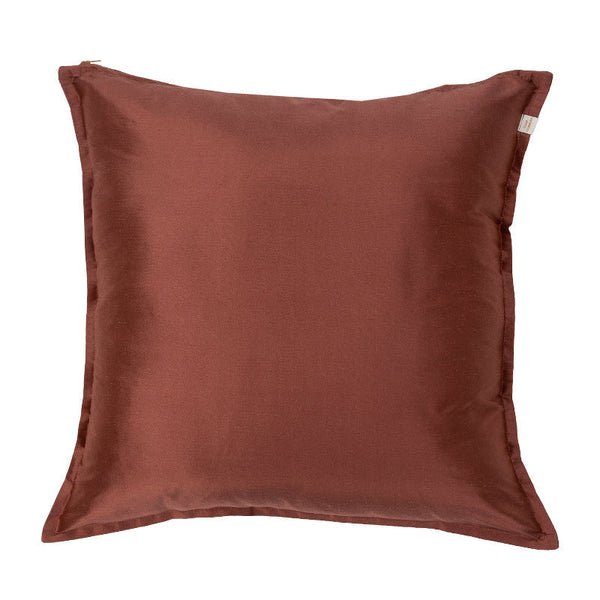 Silk Cushion Cover in Apricot