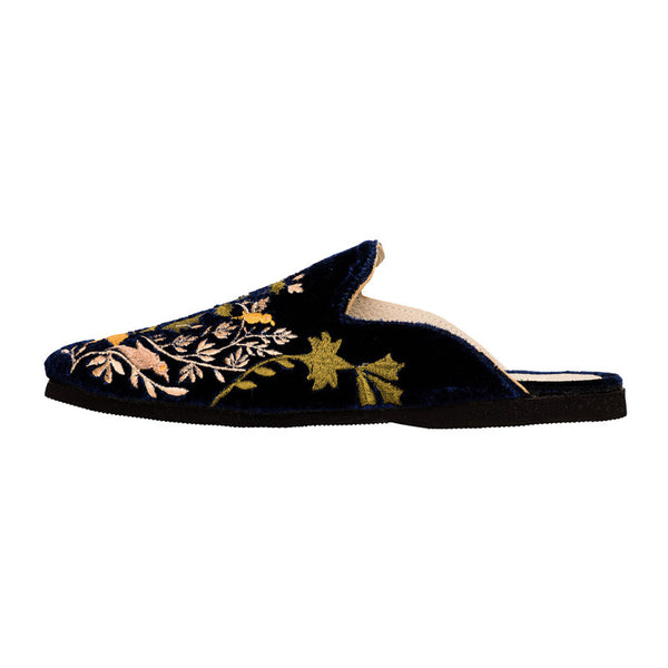 Velvet Butterfly Slipper