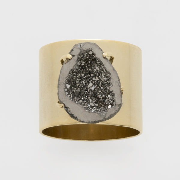 Joanna Buchanan Druzy Stone Napkin Rings