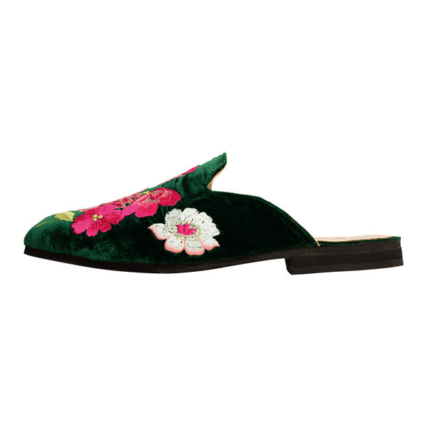 Velvet Garden Slipper