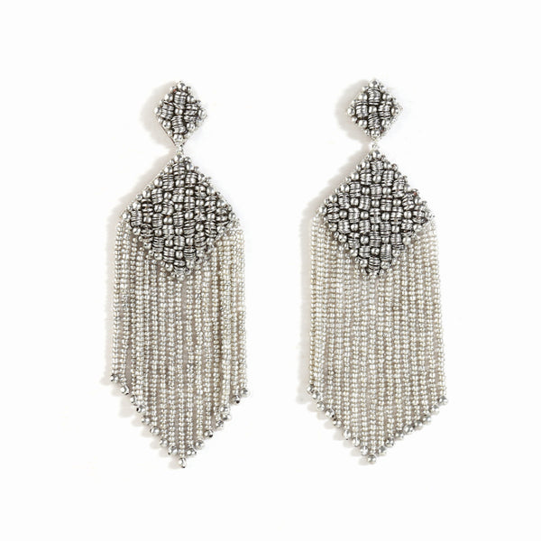 Deepa Gurnani Fringe Earrings