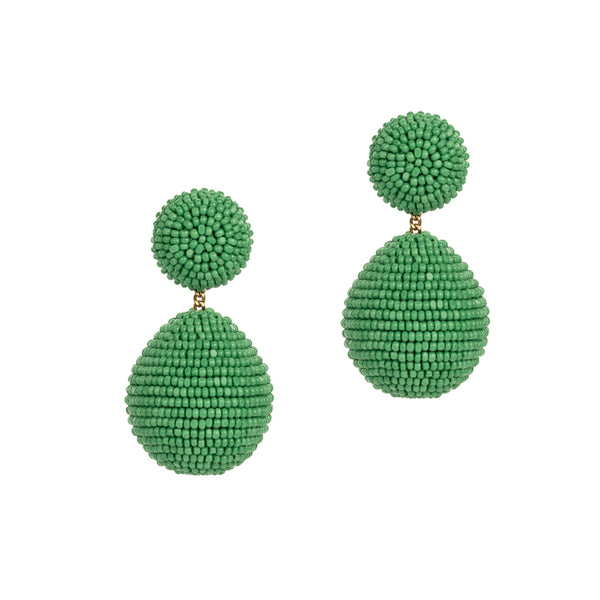 Deepa Gurnani Beaded Ball Earring